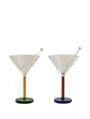Sophie Lou Jacobsen Piano Cocktail Glasses (set Of Two)