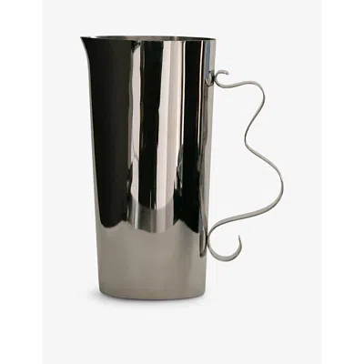Sophie Lou Jacobsen Tainless Steel Squiggle Stainless-steel Pitcher 24cm In Stainless Steel
