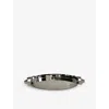 Sophie Lou Jacobsen Tainless Steel Squiggle Stainless-steel Tray 33cm In Stainless Steel