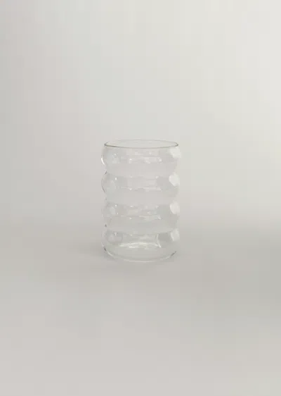 Sophie Lou Jacobsen Small Ripple Cup 6oz In Transparent