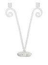 Sophie Lou Jacobsen Spiral Kerzenhalter Mit Doppelsteg In White