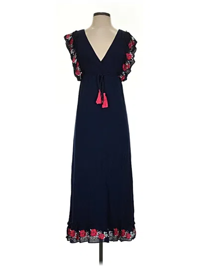 Pre-owned Sophie Max Casual Dress In Blue
