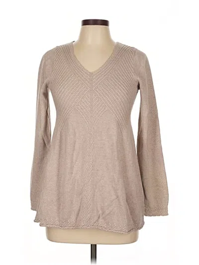 Pre-owned Sophie Max Pullover Sweater In Brown