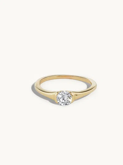 Sophie Ratner Jewelry Sunrise Diamond Ring 9 In Gold