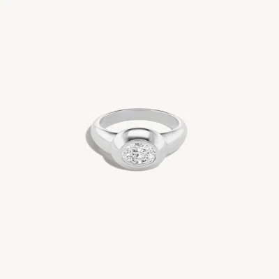 Sophie Ratner Jewelry Venus Pinky Ring 4.5 In Metallic