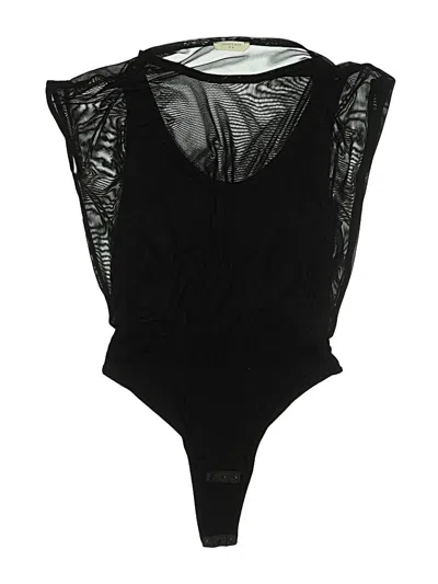 Pre-owned Sophie Rue Bodysuit In Black