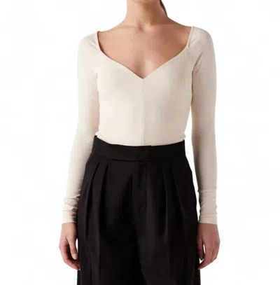 Sophie Rue Camilla Bodysuit In Cream In White