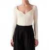 Sophie Rue Camilla Bodysuit In Cream In White