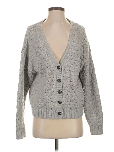 Pre-owned Sophie Rue Cardigan Sweater In Gray