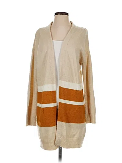 Pre-owned Sophie Rue Cardigan Sweater In Tan