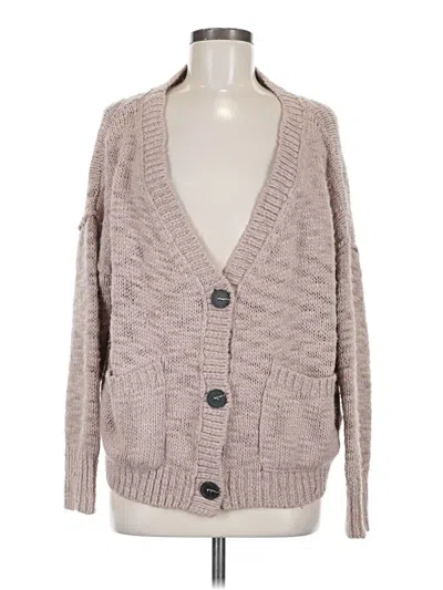 Pre-owned Sophie Rue Cardigan Sweater In Tan