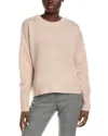 Sophie Rue Cotes Wool & Cashmere-blend Sweater In Beige