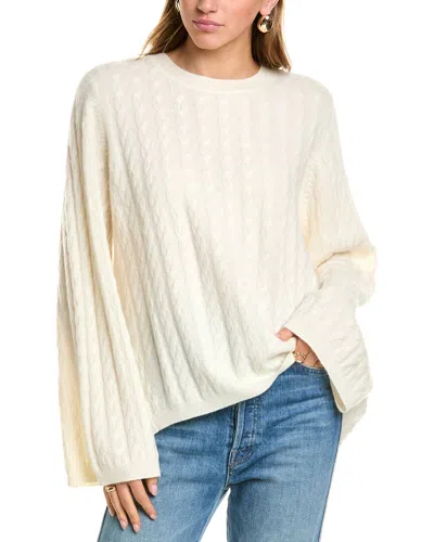 SOPHIE RUE SOPHIE RUE CREWNECK CABLE CASHMERE SWEATER