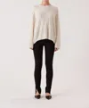 SOPHIE RUE CREWNECK SWEATER IN IVORY