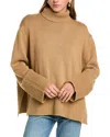 Sophie Rue Della Turtleneck Wool-blend Pullover In Brown