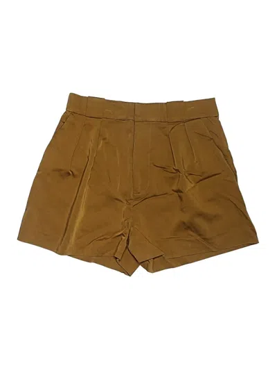 Pre-owned Sophie Rue Khaki Shorts In Brown