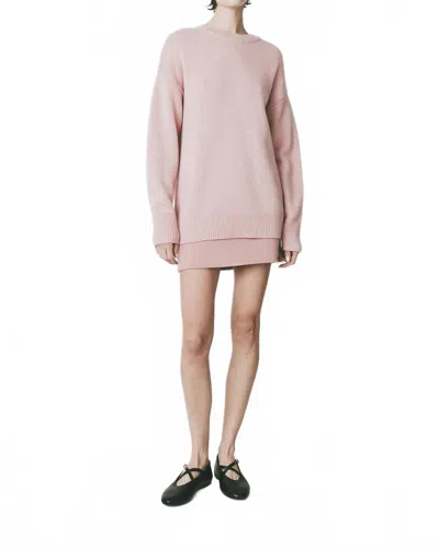 Sophie Rue Mirabeau Mini Skirt In Rose In Neutral