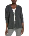 Sophie Rue Mona Button-down Wool-blend Cardigan In Gray