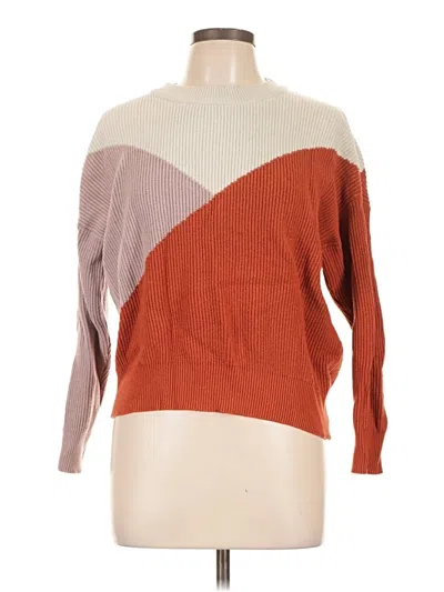 Pre-owned Sophie Rue Pullover Sweater In Brown