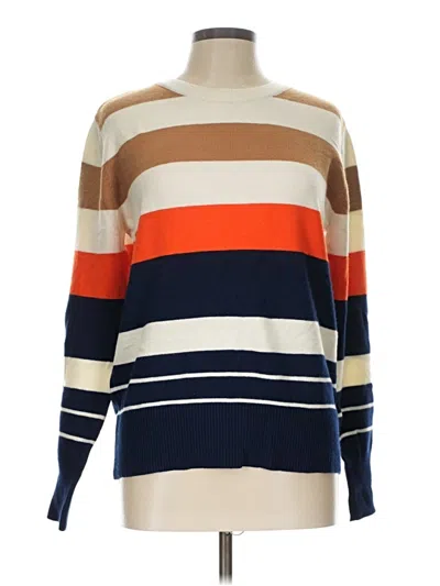 Pre-owned Sophie Rue Pullover Sweater In Orange
