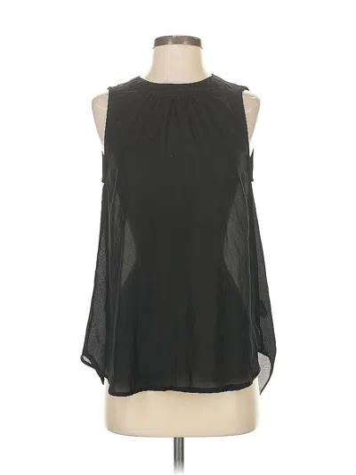 Pre-owned Sophie Rue Sleeveless Blouse In Black
