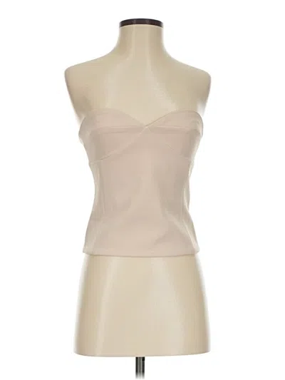 Pre-owned Sophie Rue Sleeveless Blouse In Tan