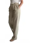 Sophie Rue Teddy Trouser In Taupe In Gray