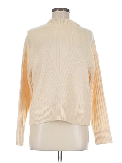 Pre-owned Sophie Rue Turtleneck Sweater In Ivory