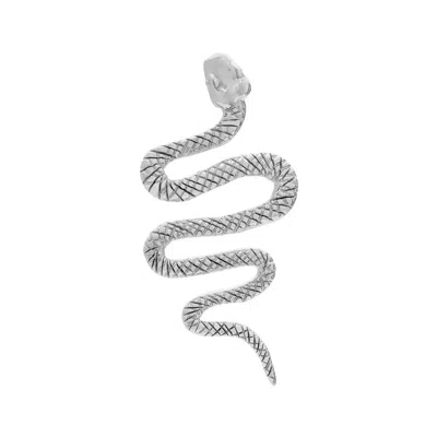Sophie Simone Designs Women's Earring Serpentine Ondulado - Silver