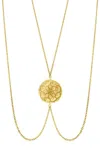Sophie Simone Designs Women's Gold Body Chain One Peyote Imaiya In Gold