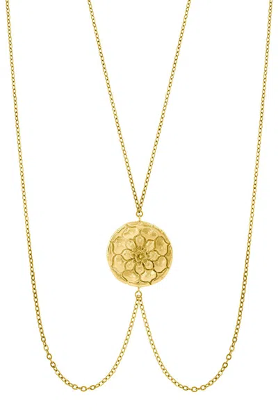 Sophie Simone Designs Women's Gold Body Chain One Peyote Imaiya