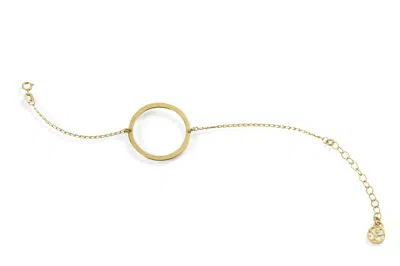 Sophie Simone Designs Women's Gold Bracelet Circle