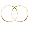 Sophie Simone Designs Women's Gold Earrings Circle In Gold