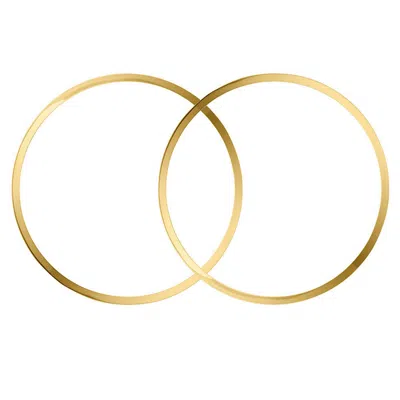 Sophie Simone Designs Women's Gold Earrings Circle