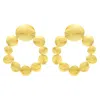Sophie Simone Designs Women's Gold Earrings Moon Cycle In Gold