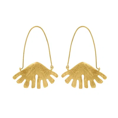 Sophie Simone Designs Women's Gold Florence Pendant Earrings