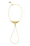 Sophie Simone Designs Women's Gold Hand Bracelet Hummingbird In Gold