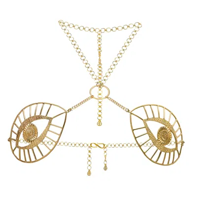 Sophie Simone Designs Women's Gold Harness Ojos