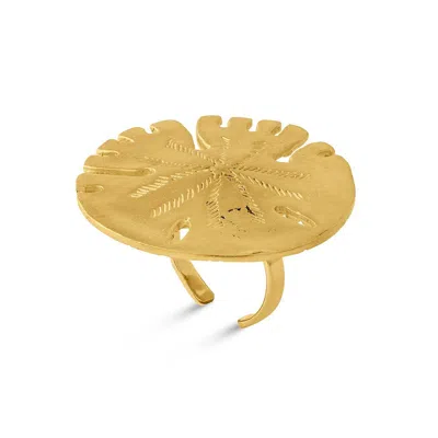 Sophie Simone Designs Women's Gold Ibiza Large Ring
