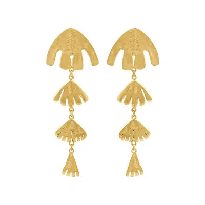 Sophie Simone Designs Women's Gold Lipsi Earrings