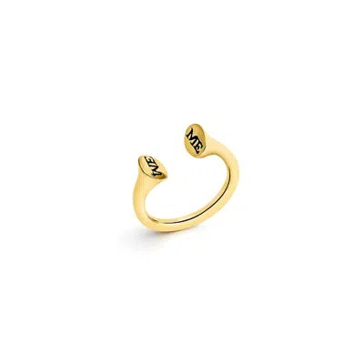 Sophie Simone Designs Women's Gold Mewe Ring