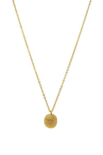 Sophie Simone Designs Women's Gold Necklace Brain