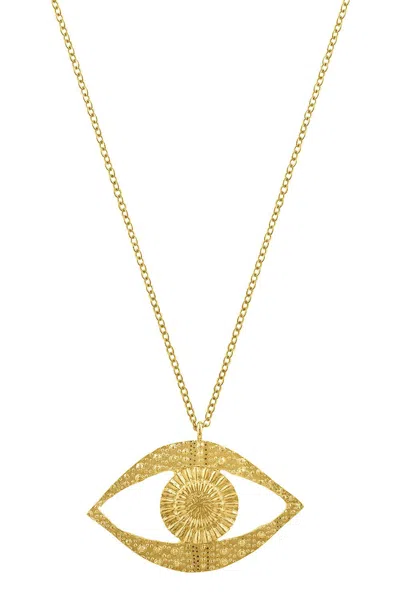 Sophie Simone Designs Women's Gold Necklace Ojo Small