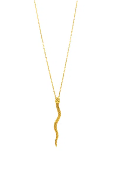 Sophie Simone Designs Women's Gold Necklace Small Serpentine