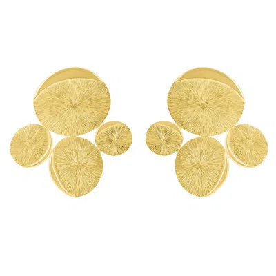 Sophie Simone Designs Women's Gold Orbit Earrings
