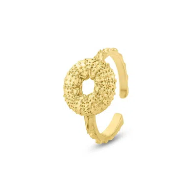 Sophie Simone Designs Women's Gold Ring Sea Urchin Small