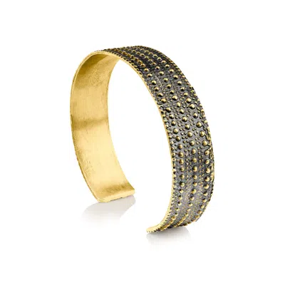 Sophie Simone Designs Women's Gold Sea Urchin Large Bracelet