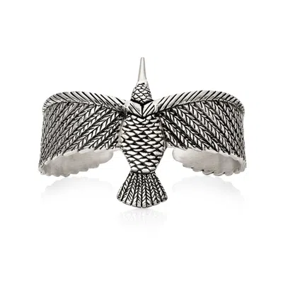 Sophie Simone Designs Women's Hummingbird Cuff Silver