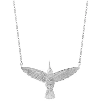 Sophie Simone Designs Women's Large Huitzilin Necklace Silver