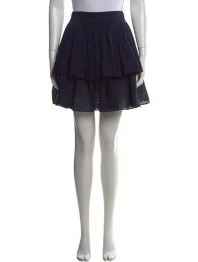 Pre-owned Sophie Theallet Mini Skirt In Blue